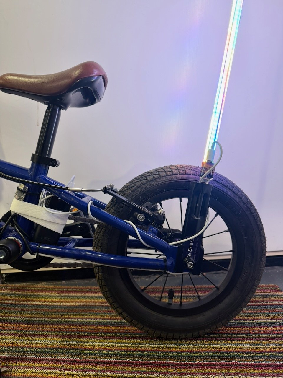 Mounting battery and routing USB-C cable