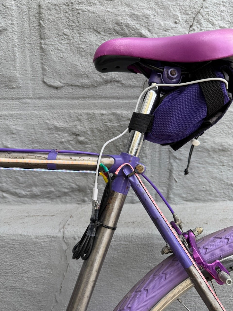 Routing USB-C cable to battery